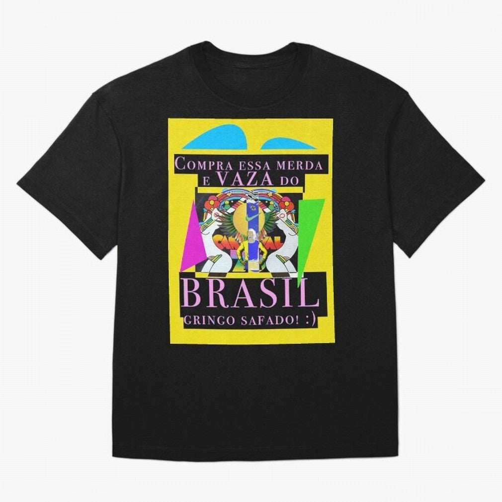 Tourist TROLL from Brazil Classic T-Shirt Bring FIFA World Cup 2026 Group Stage for Fans of Cristiano Ronaldo and Spain and Netherlands, Bringing Retro Football Energy, Iconic Rivalries, Trophy Chase Drama and Stadium Atmosphere; Ideal for Fans Who