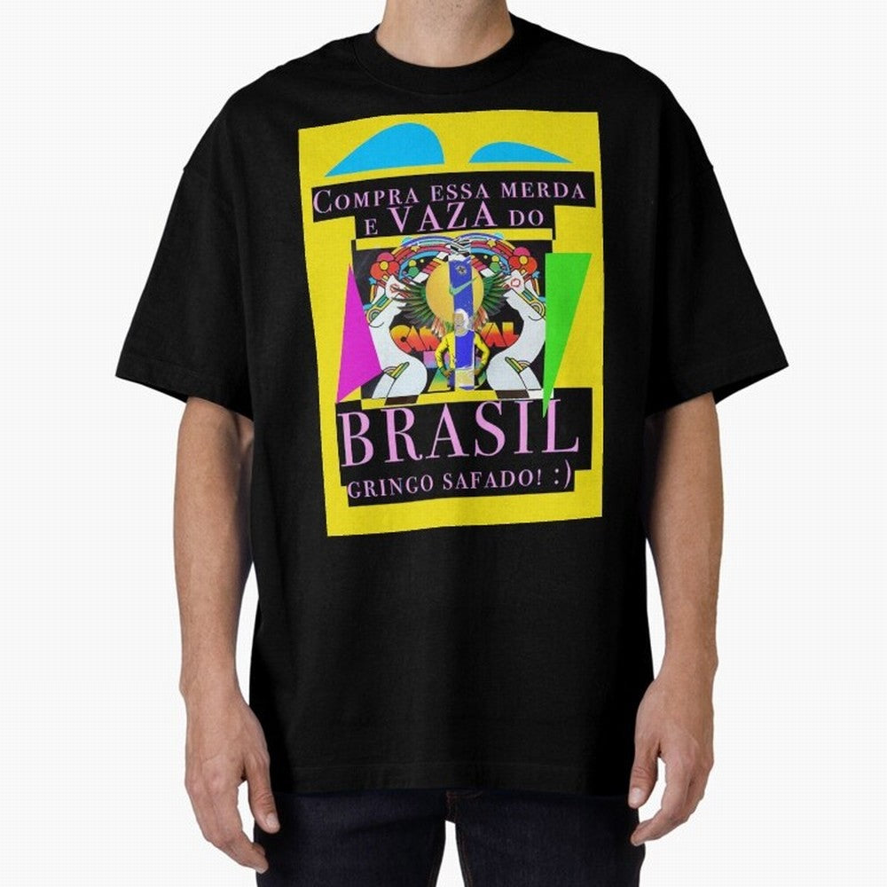 Tourist TROLL from Brazil Classic T-Shirt Bring FIFA World Cup 2026 Group Stage for Fans of Cristiano Ronaldo and Spain and Netherlands, Bringing Retro Football Energy, Iconic Rivalries, Trophy Chase Drama and Stadium Atmosphere; Ideal for Fans Who