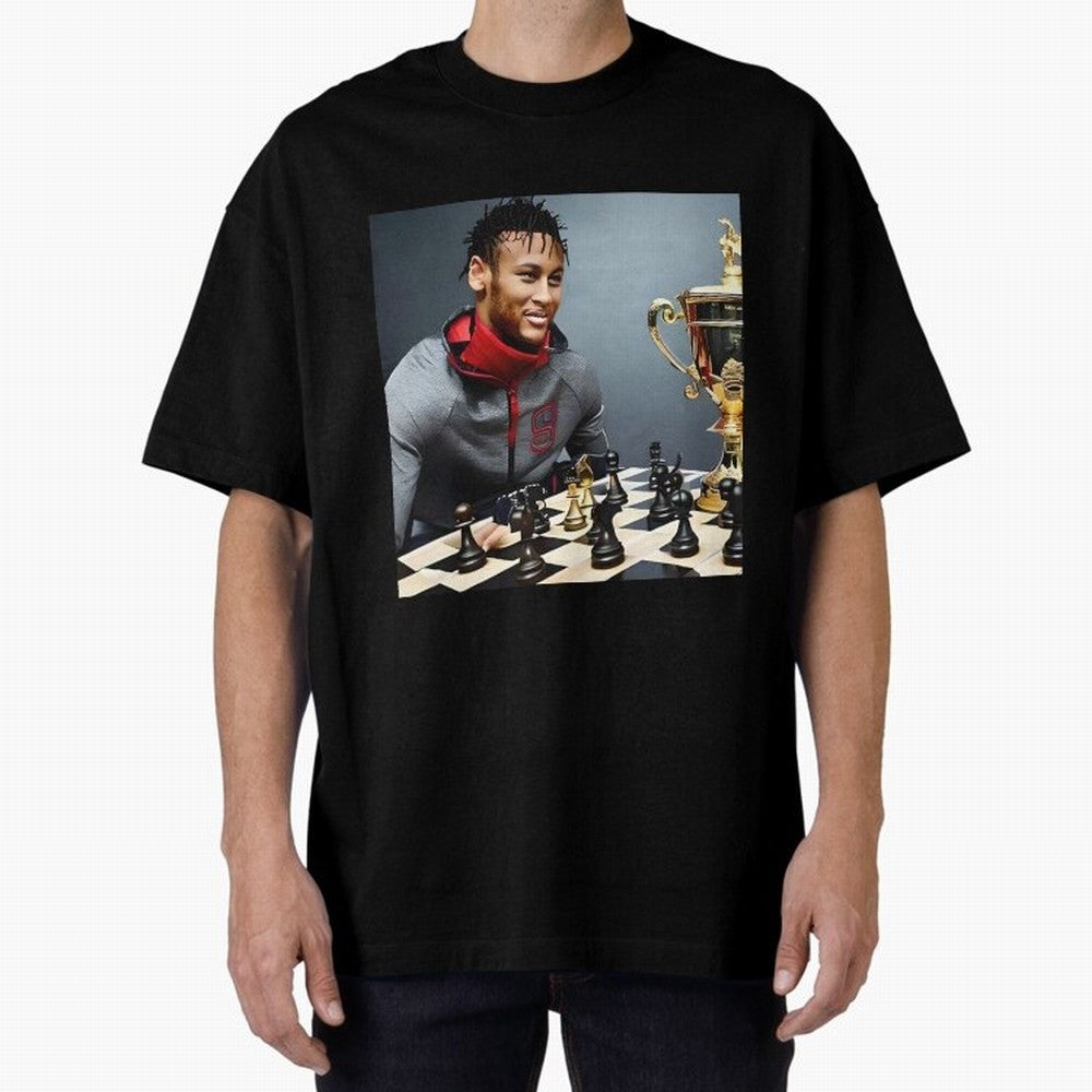 Mastermind: Neymar Playing Chess with the Championship Trophy Classic T-Shirt Join the Countdown to FIFA World Cup 2026 Group Stage for Fans of Neymar, Haaland and Cristiano Ronaldo and Portugal, Bringing Worldwide Fan Energy, Dramatic Goals,