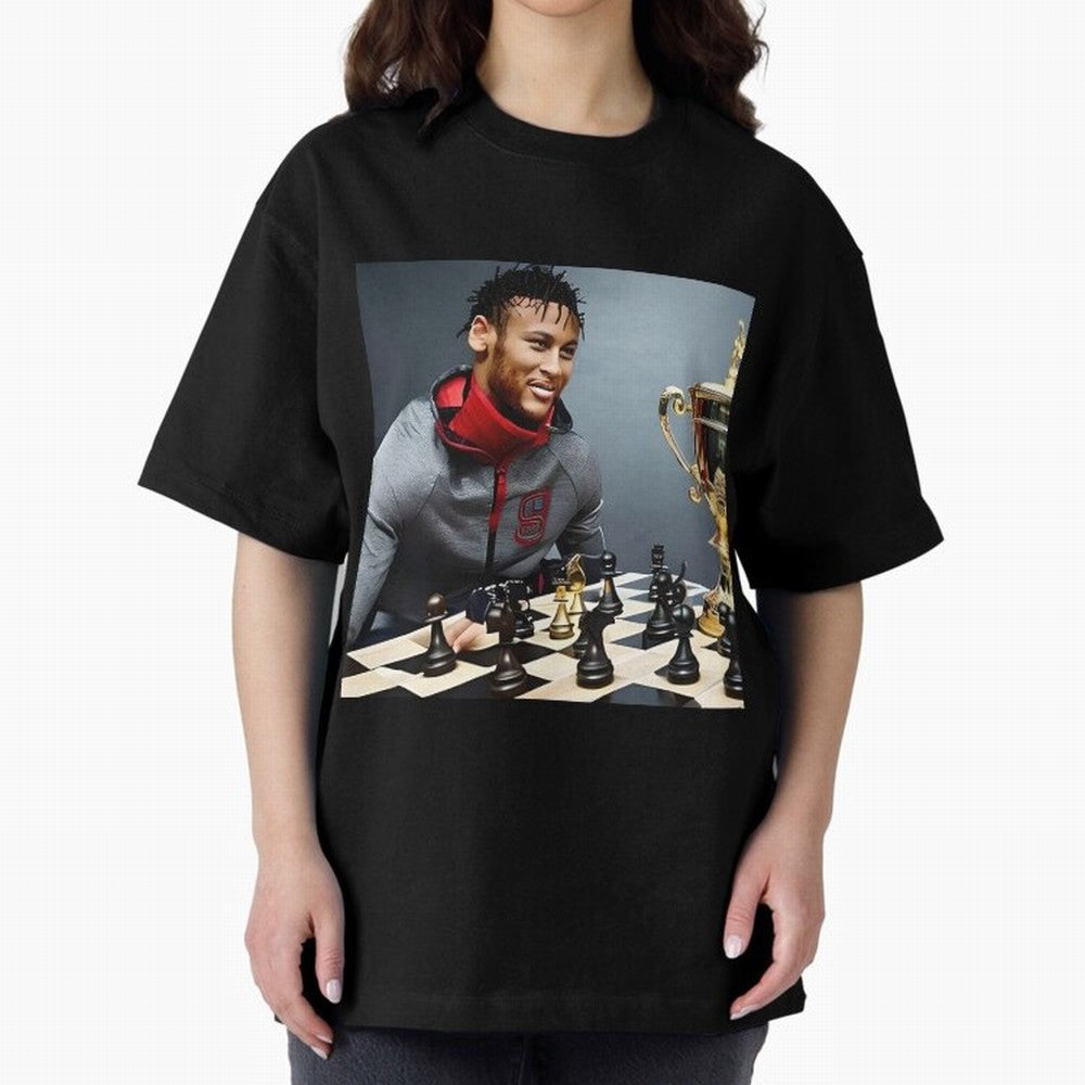 Mastermind: Neymar Playing Chess with the Championship Trophy Classic T-Shirt Join the Countdown to FIFA World Cup 2026 Group Stage for Fans of Neymar, Haaland and Cristiano Ronaldo and Portugal, Bringing Worldwide Fan Energy, Dramatic Goals,