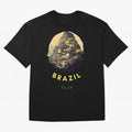 Brazil Style, Japanese Architecture Oversized T-Shirt Celebrate Fan Favorites in FIFA World Cup 2026 USA Canada Mexico Spirit, Featuring England, France and Netherlands, Mbappe and Neymar, Game Day Rituals, Football Legends, Country Pride and the