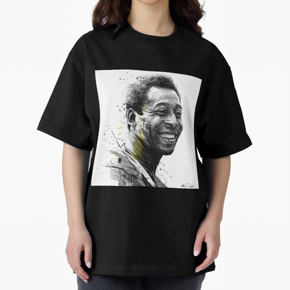 Pel¨¦ Classic T-Shirt Fuel FIFA World Cup 2026 Capturing Haaland, France and Portugal Energy, Global Supporter Spirit, Legendary Goals, National Colors and Tournament Celebration; Ideal for Passionate Fans Who Love Underdog Stories, Superstar Goals