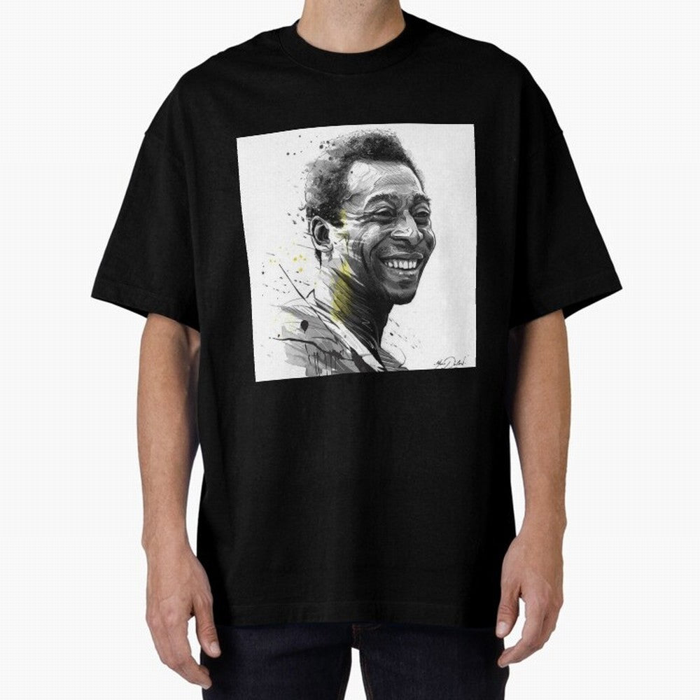 Pel¨¦ Classic T-Shirt Fuel FIFA World Cup 2026 Capturing Haaland, France and Portugal Energy, Global Supporter Spirit, Legendary Goals, National Colors and Tournament Celebration; Ideal for Passionate Fans Who Love Underdog Stories, Superstar Goals