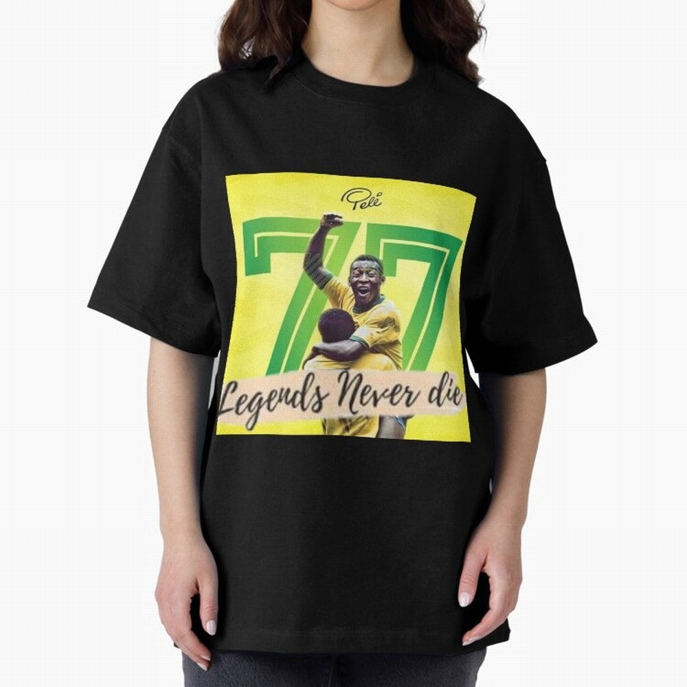 Signed Pele Shirt Classic T-Shirt Follow the Final Road of FIFA World Cup 2026 USA Canada Mexico Centered on Messi, Neymar and Mbappe, Brazil, Portugal and Argentina Energy, Retro Football Energy, Iconic Rivalries, Trophy Chase Drama and Stadium