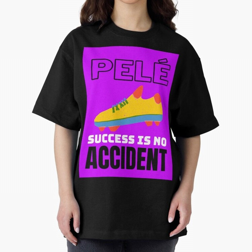 Pele Quote Success Is No Accident Graphic Classic T-Shirt Bring Bold Fan Energy to Global Football Passion for FIFA World Cup 2026 Group Stage, with CR7, England and Germany, Stadium Chants, National Pride, Trophy Dreams and Unforgettable Football