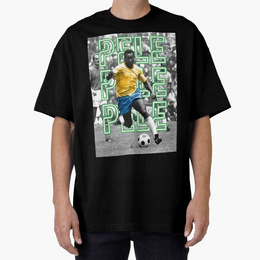 Pele The G.O.A.T. Classic T-Shirt Bring International Match Energy to FIFA World Cup 2026 USA Canada Mexico Celebrating Messi and Cristiano Ronaldo, Argentina and Brazil Energy, Retro Football Energy, Iconic Rivalries, Trophy Chase Drama and
