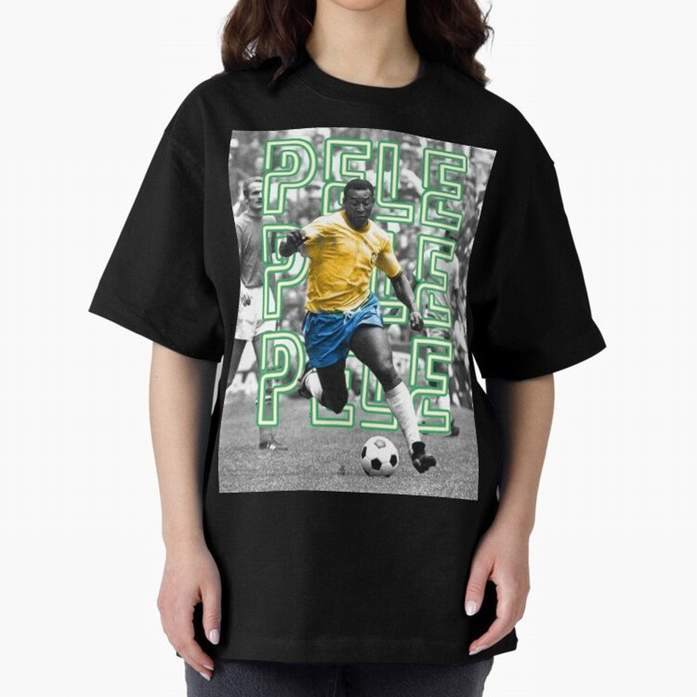 Pele The G.O.A.T. Classic T-Shirt Bring International Match Energy to FIFA World Cup 2026 USA Canada Mexico Celebrating Messi and Cristiano Ronaldo, Argentina and Brazil Energy, Retro Football Energy, Iconic Rivalries, Trophy Chase Drama and