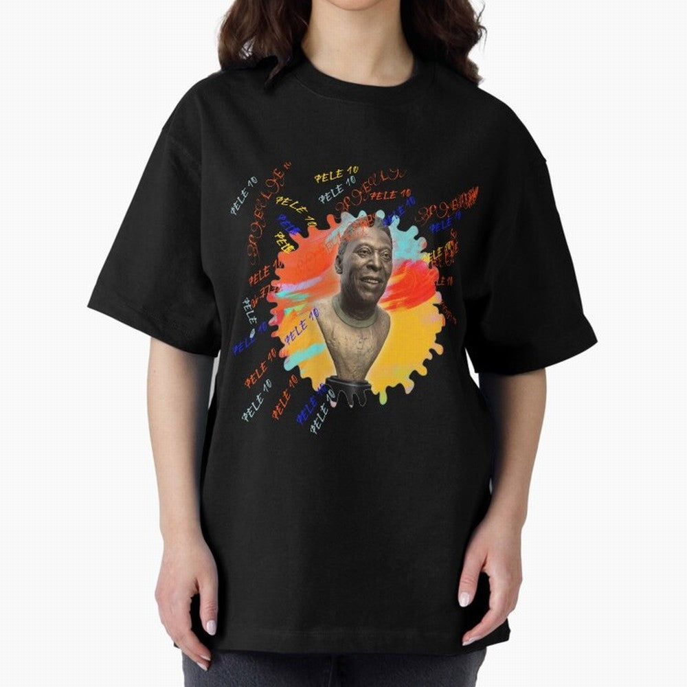 PELE 10 Classic T-Shirt Follow FIFA World Cup 2026 USA Canada Mexico Connected to Messi, Spain Energy, Vintage Soccer Flavor, Modern Football Stars, National Flags and Final Night Emotion; Created for Match Day Parties, Soccer Gifts, Fan Photos,