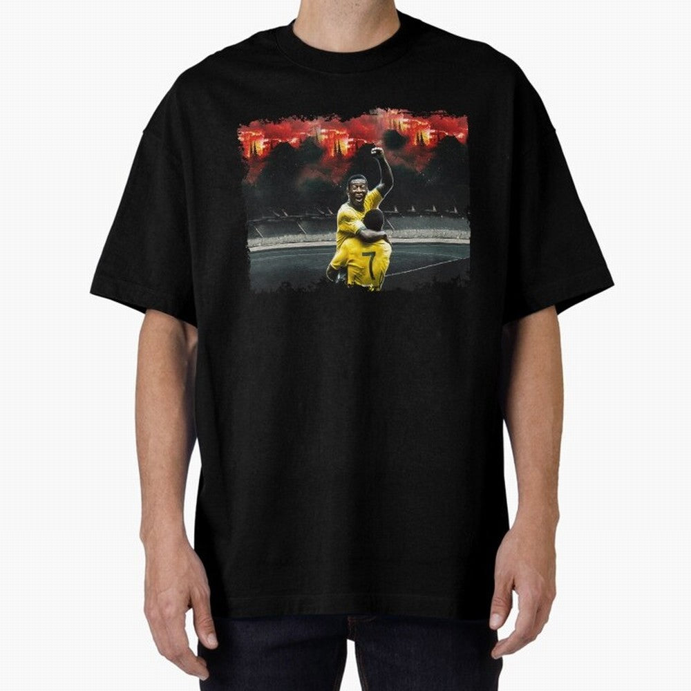 Pele 8K Classic T-Shirt Upgrade FIFA World Cup 2026 USA Canada Mexico Spirit, Filled with France and Portugal, Haaland, Supporter Pride, Iconic Celebrations, Legendary Names and Global Match Day Energy; Perfect for Fans, Collectors, Family