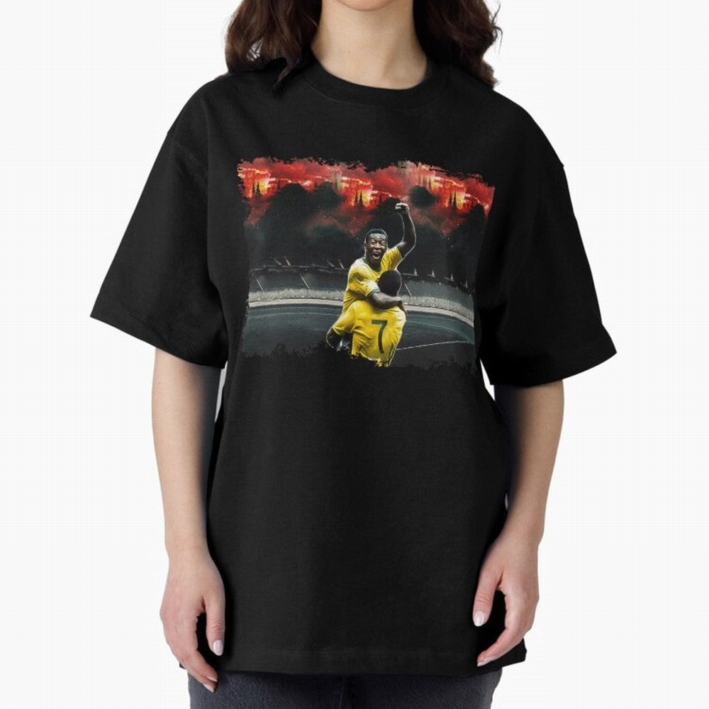 Pele 8K Classic T-Shirt Upgrade FIFA World Cup 2026 USA Canada Mexico Spirit, Filled with France and Portugal, Haaland, Supporter Pride, Iconic Celebrations, Legendary Names and Global Match Day Energy; Perfect for Fans, Collectors, Family