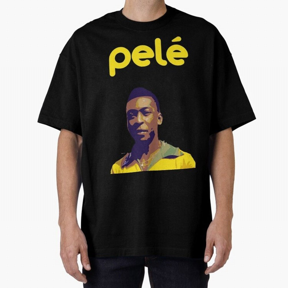 RIP Pel¨¦ Oversized T-Shirt Celebrate Fan Culture around Global Football Passion for FIFA World Cup 2026 USA Canada Mexico, Filled with Mbappe, Argentina and Brazil, Fan Favorite Moments, National Team Passion, Big Match Drama and Soccer History;
