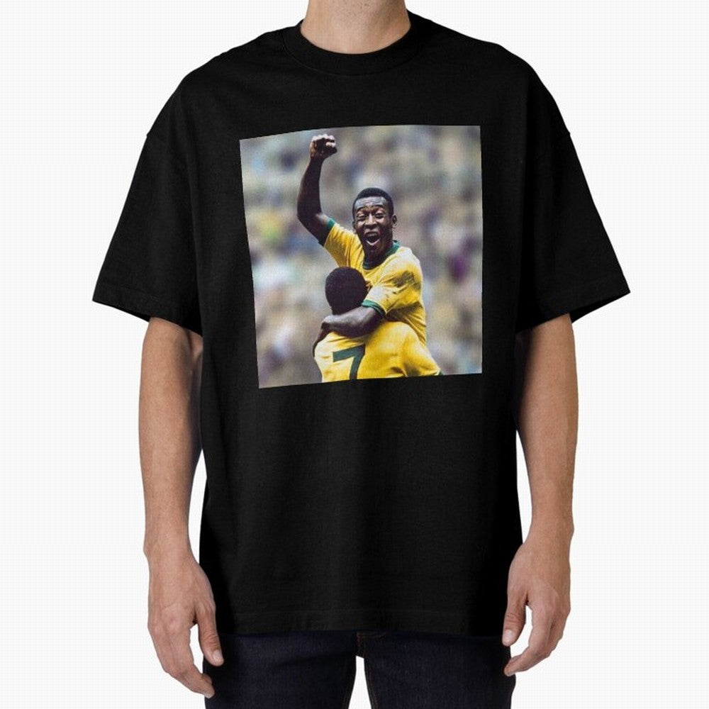 Pele Classic T-Shirt Keep Football History Alive during FIFA World Cup 2026 with Haaland and Mbappe, France Energy, Vintage Soccer Flavor, Modern Football Stars, National Flags and Final Night Emotion; Great for Supporters Who Love Legendary