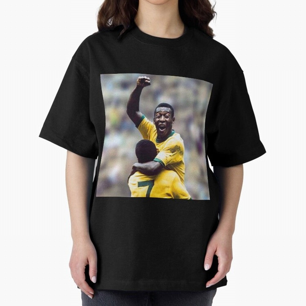 Pele Classic T-Shirt Keep Football History Alive during FIFA World Cup 2026 with Haaland and Mbappe, France Energy, Vintage Soccer Flavor, Modern Football Stars, National Flags and Final Night Emotion; Great for Supporters Who Love Legendary