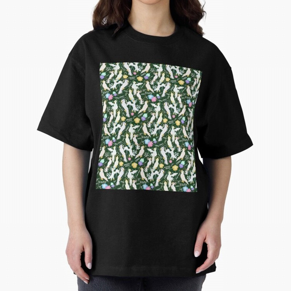 Tiki Room Showgirls Oversized T-Shirt Enjoy the Biggest Football Party of FIFA World Cup 2026 Group Stage for Fans of Messi, Neymar and Mbappe and Spain and Netherlands, Bringing Classic Soccer Heritage, Championship Pressure, Fan Loyalty and