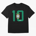 PELE 10 BR1 Classic T-Shirt Join the Countdown to FIFA World Cup 2026 USA Canada Mexico Spirit, Connected to Spain, Cristiano Ronaldo, Haaland and CR7, Classic Soccer Heritage, Championship Pressure, Fan Loyalty and International Pride; Ideal for