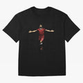Mo Salah Celebration Design Classic T-Shirt Honor Champions and Dreams in the FIFA World Cup 2026 Group Stage Journey through Cristiano Ronaldo Highlights, France and Portugal Pride, Championship Spirit, Famous Goals, Roaring Crowds and