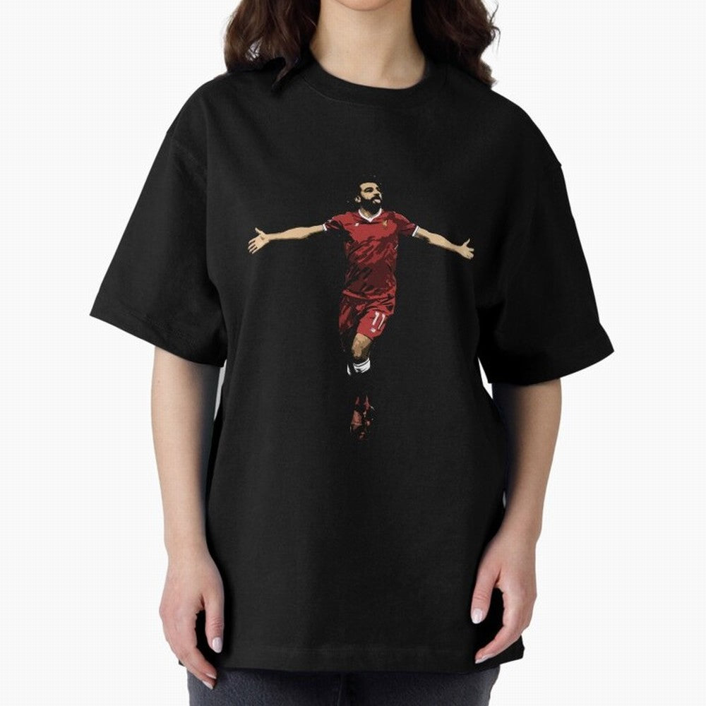 Mo Salah Celebration Design Classic T-Shirt Honor Champions and Dreams in the FIFA World Cup 2026 Group Stage Journey through Cristiano Ronaldo Highlights, France and Portugal Pride, Championship Spirit, Famous Goals, Roaring Crowds and
