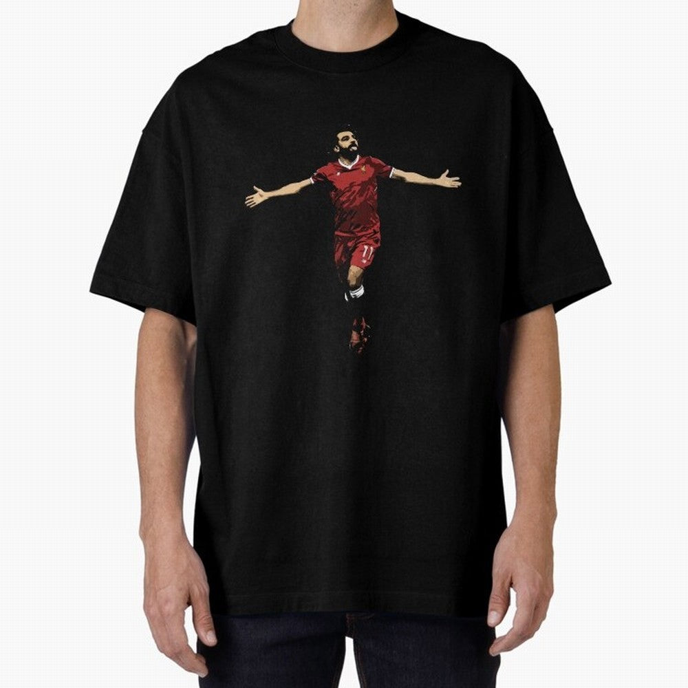Mo Salah Celebration Design Classic T-Shirt Honor Champions and Dreams in the FIFA World Cup 2026 Group Stage Journey through Cristiano Ronaldo Highlights, France and Portugal Pride, Championship Spirit, Famous Goals, Roaring Crowds and