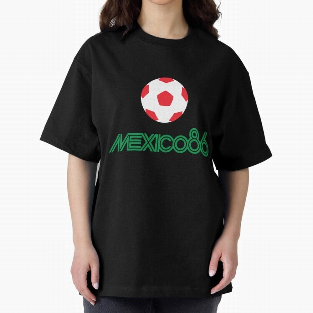 Mexico 86 World Cup Print8 Classic T-Shirt Bring Retro Soccer Energy to Match Day Hype around FIFA World Cup 2026, CR7 and Messi, Netherlands, Classic Soccer Heritage, Championship Pressure, Fan Loyalty and International Pride; Perfect for