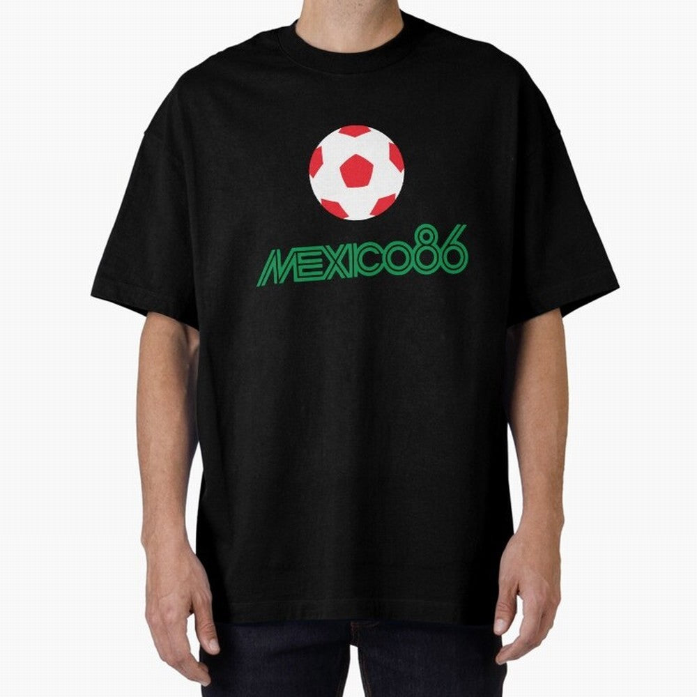 Mexico 86 World Cup Print8 Classic T-Shirt Bring Retro Soccer Energy to Match Day Hype around FIFA World Cup 2026, CR7 and Messi, Netherlands, Classic Soccer Heritage, Championship Pressure, Fan Loyalty and International Pride; Perfect for