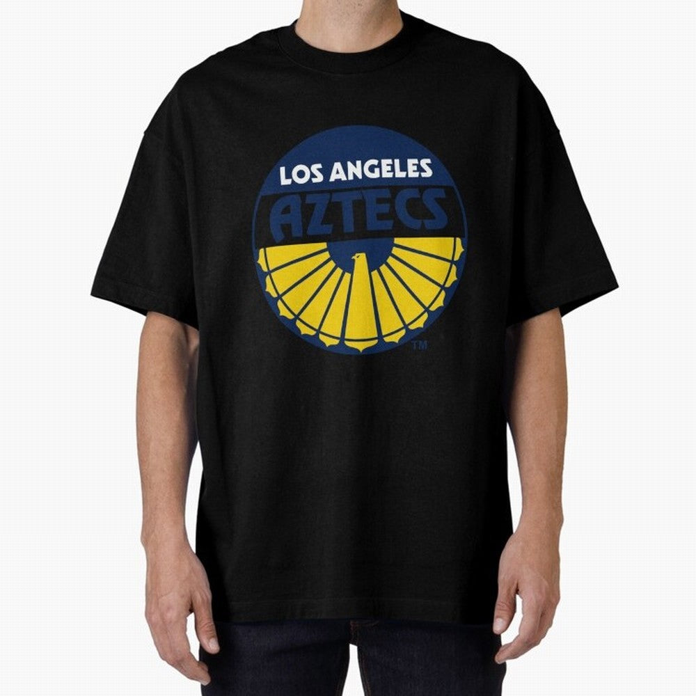 LA AZTECS200 Oversized T-Shirt Support Iconic Players in FIFA World Cup 2026 Group Stage for Fans of Cristiano Ronaldo, Haaland and CR7 and Spain, Bringing Fan Favorite Moments, National Team Passion, Big Match Drama and Soccer History; Made for