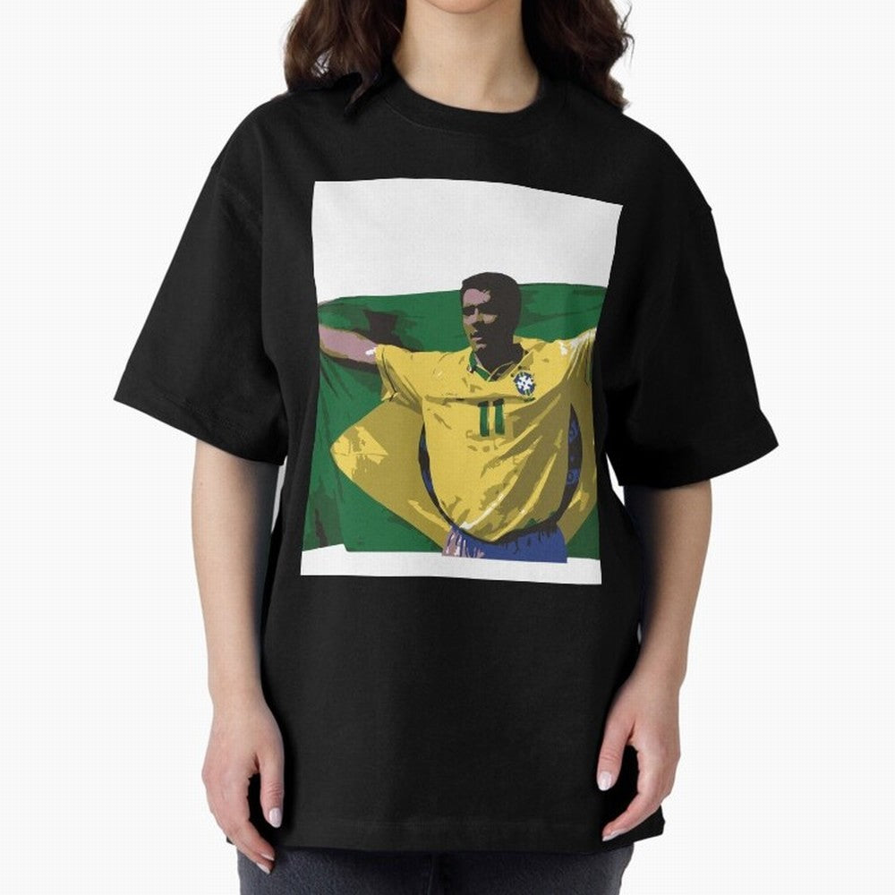 Romario brazil flag Essential T-Shirt Bring a Vintage Feel to Global Football Passion for FIFA World Cup 2026 USA Canada Mexico, Built around Cristiano Ronaldo, Netherlands, Stadium Memories, Football Loyalty, International Chants and Championship