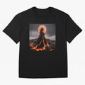 Pele Volcano Goddess Essential T-Shirt Celebrate Unforgettable Nights in FIFA World Cup 2026 USA Canada Mexico for Fans of Neymar and France and Portugal, Bringing Sports Nostalgia, International Competition, Famous Players and Unforgettable