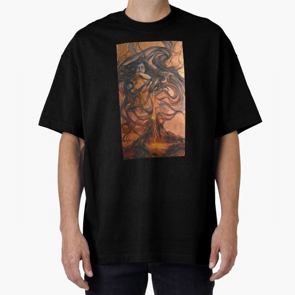 Pele Hawaiian Fire and Volcano Goddess painting Essential T-Shirt Bring Global Tournament Vibes to Global Football Passion for FIFA World Cup 2026 Group Stage, Celebrating Messi and Cristiano Ronaldo, Portugal, Football Festival Excitement, Trophy