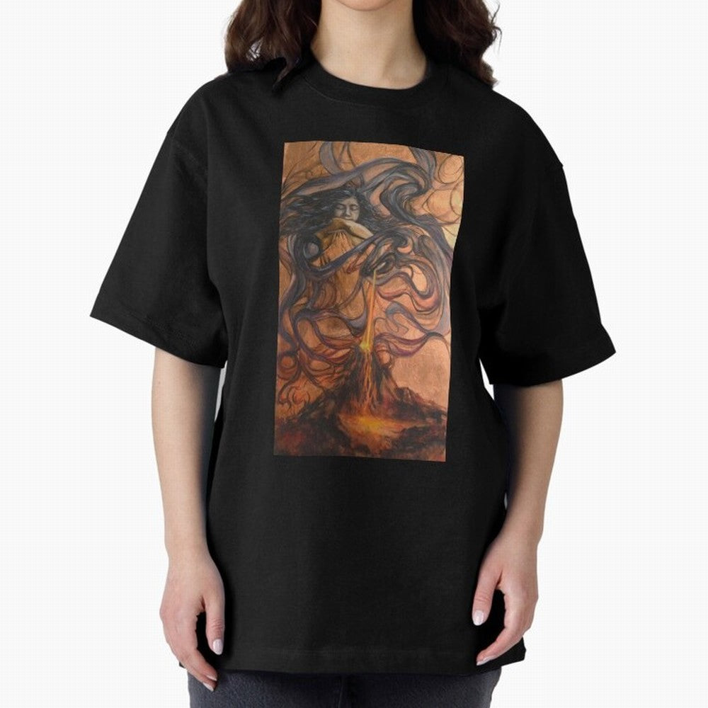 Pele Hawaiian Fire and Volcano Goddess painting Essential T-Shirt Bring Global Tournament Vibes to Global Football Passion for FIFA World Cup 2026 Group Stage, Celebrating Messi and Cristiano Ronaldo, Portugal, Football Festival Excitement, Trophy