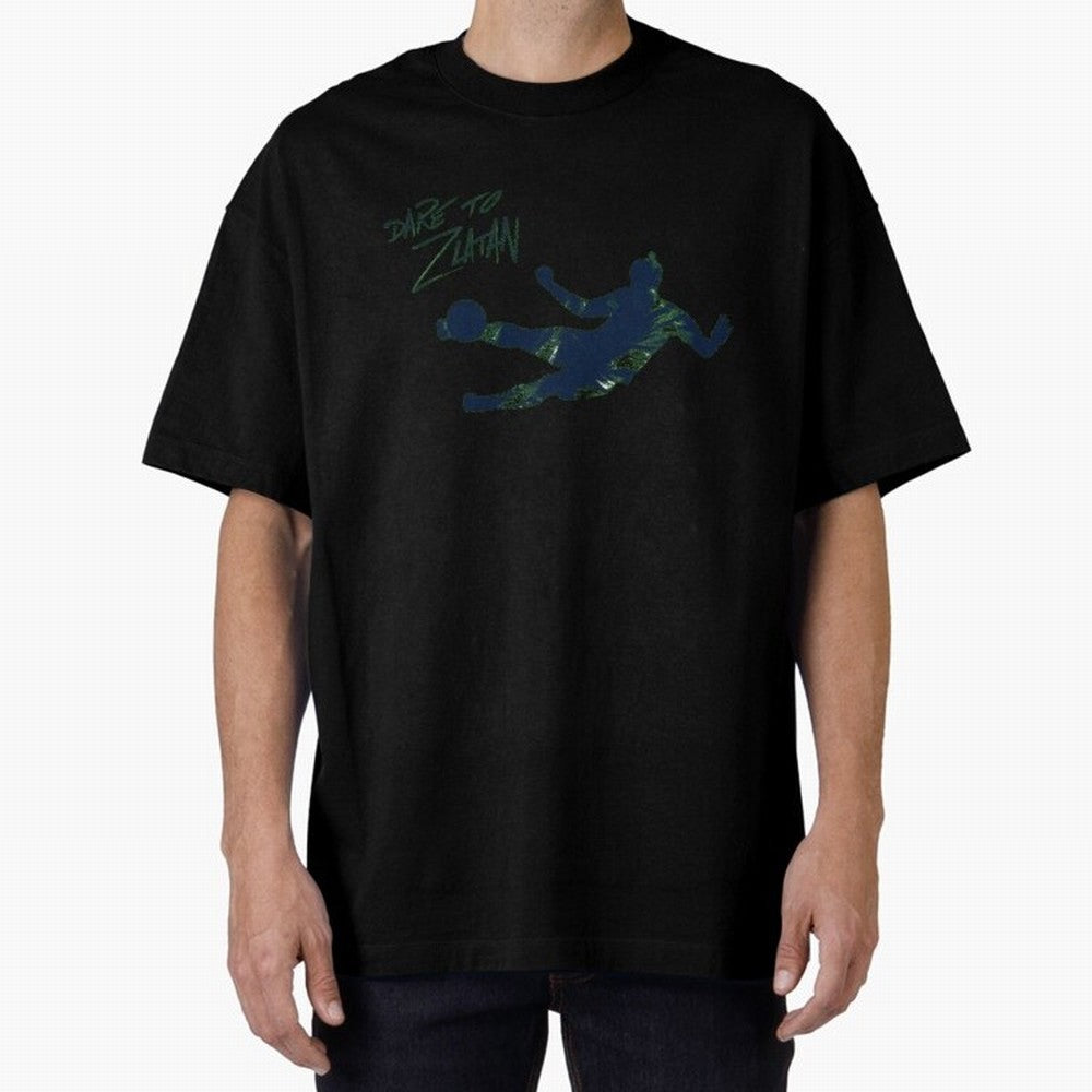 DARE TO ZLATAN Classic T-Shirt Share the Excitement of Match Day Hype around FIFA World Cup 2026 USA Canada Mexico, Messi, Neymar and Mbappe, Spain and Netherlands, Sports Nostalgia, International Competition, Famous Players and Unforgettable