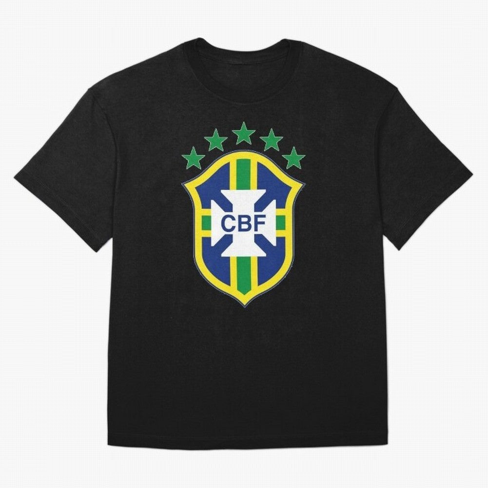 Brazil Soccer Logo2 Essential T-Shirt Bring Match Day Fire to FIFA World Cup 2026 USA Canada Mexico Spirit, Made for France, CR7, Tournament Hype, Historic Matchups, Family Viewing Parties and Global Sports Pride; Great for Watch Parties, Sports