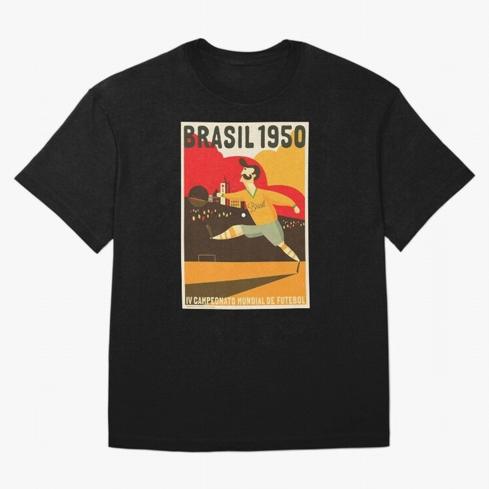 Brasil 1950 World Cup6 Essential T-Shirt Join the Countdown to the FIFA World Cup 2026 Journey through CR7 Highlights, Argentina and Brazil Pride, Vintage Soccer Flavor, Modern Football Stars, National Flags and Final Night Emotion; Perfect for