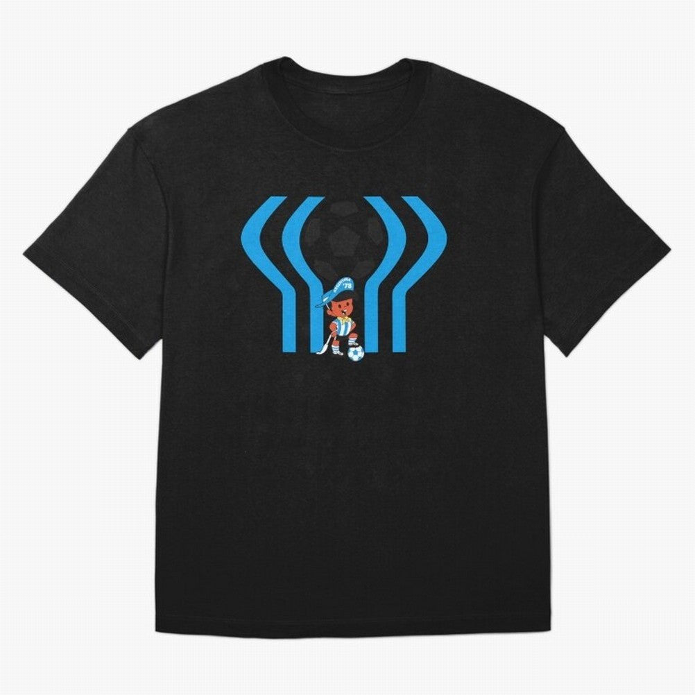 Argentina 78 Mascot Print1 Essential T-Shirt Cheer through Every Moment of FIFA World Cup 2026 USA Canada Mexico with Cristiano Ronaldo, England, France and Netherlands Energy, Stadium Chants, National Pride, Trophy Dreams and Unforgettable