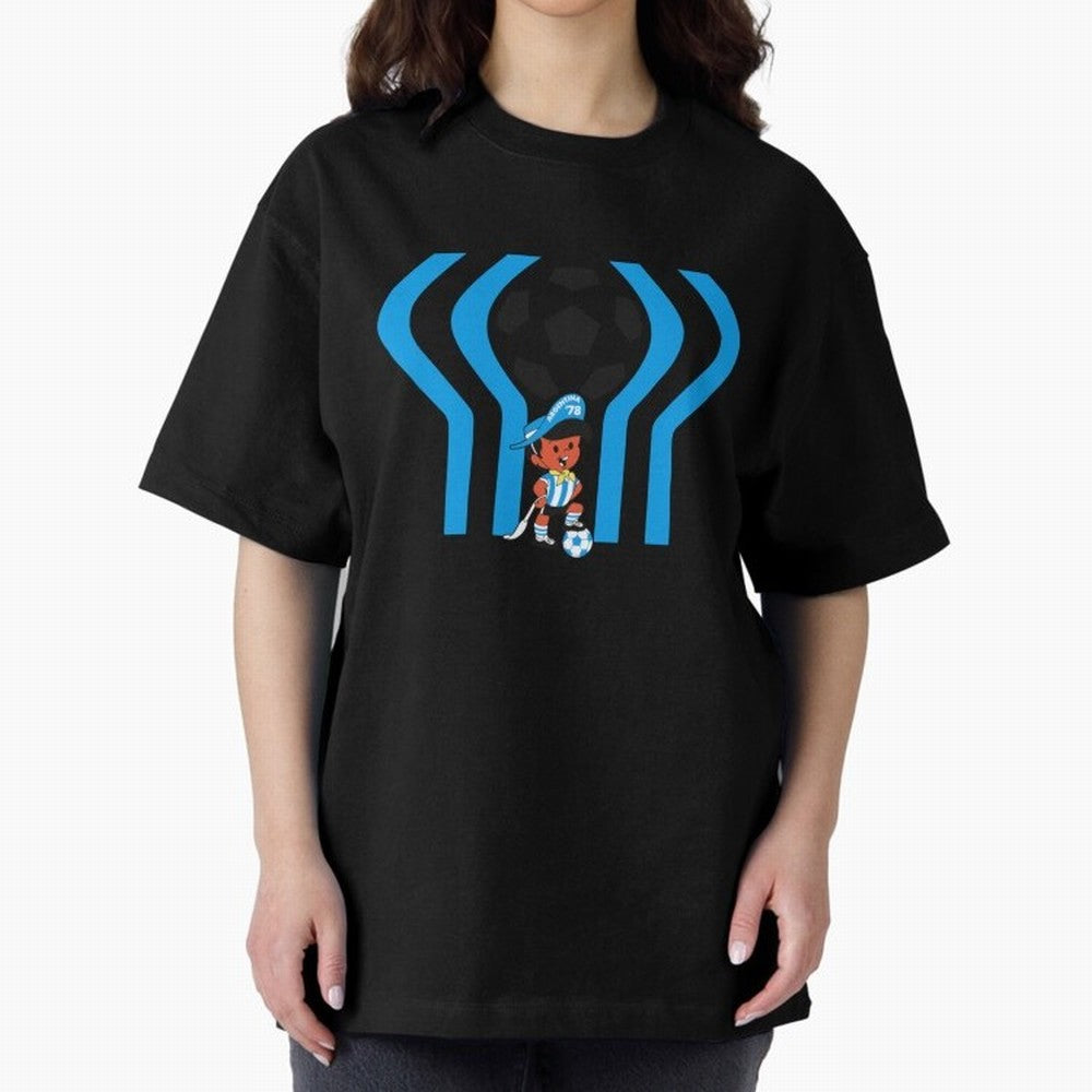 Argentina 78 Mascot Print1 Essential T-Shirt Cheer through Every Moment of FIFA World Cup 2026 USA Canada Mexico with Cristiano Ronaldo, England, France and Netherlands Energy, Stadium Chants, National Pride, Trophy Dreams and Unforgettable