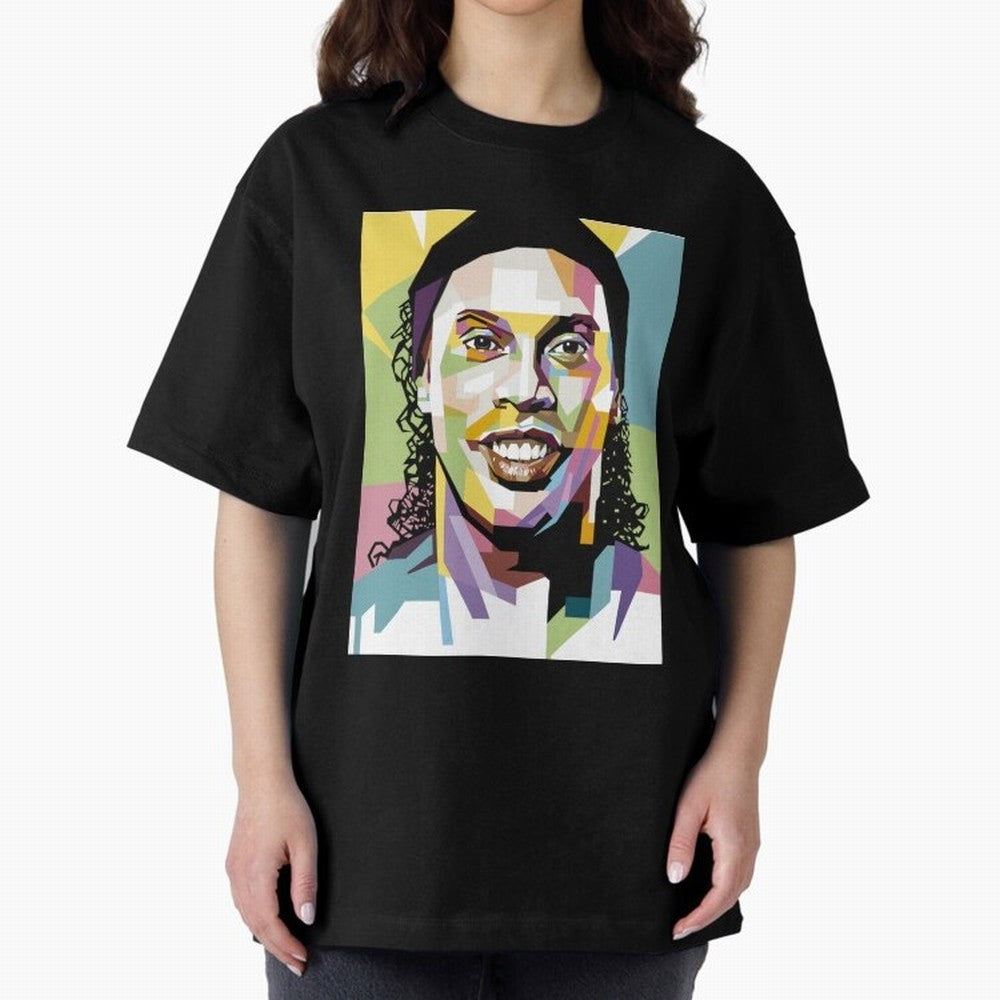 Ronaldinho Pop Art18 Classic T-Shirt Upgrade FIFA World Cup 2026 USA Canada Mexico for Fans of Haaland and Mbappe and Argentina, Bringing Stadium Memories, Football Loyalty, International Chants and Championship Tradition; Built for Supporters