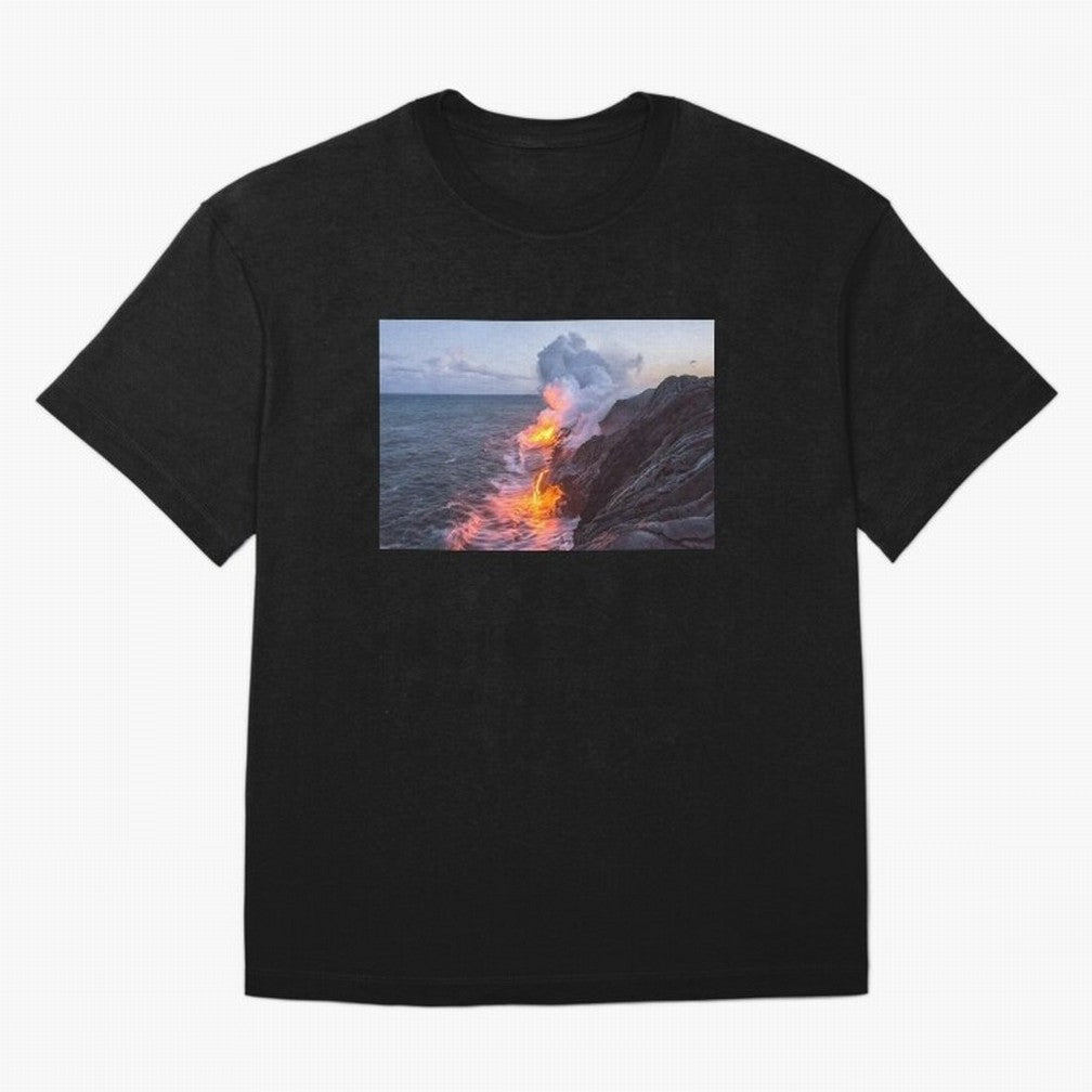 Kilauea Volcano Lava Flow Sea Entry 3 The Big Island Hawaii1 Classic T-Shirt Show Your Love for FIFA World Cup 2026 Group Stage Connected to Messi, CR7 and Mbappe, Brazil, Portugal and Argentina Energy, Fan Favorite Moments, National Team Passion,
