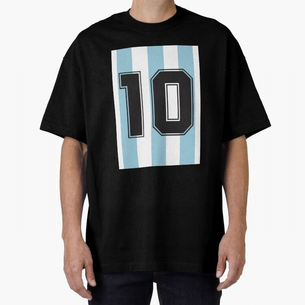 10 Argentina Essential T-Shirt Fuel the Hype around Match Day Hype around FIFA World Cup 2026 Group Stage, Messi and Cristiano Ronaldo, France, Football Festival Excitement, Trophy Ambitions, Country Rivalries and Star Player Buzz; Created for