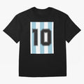 10 Argentina Essential T-Shirt Fuel the Hype around Match Day Hype around FIFA World Cup 2026 Group Stage, Messi and Cristiano Ronaldo, France, Football Festival Excitement, Trophy Ambitions, Country Rivalries and Star Player Buzz; Created for