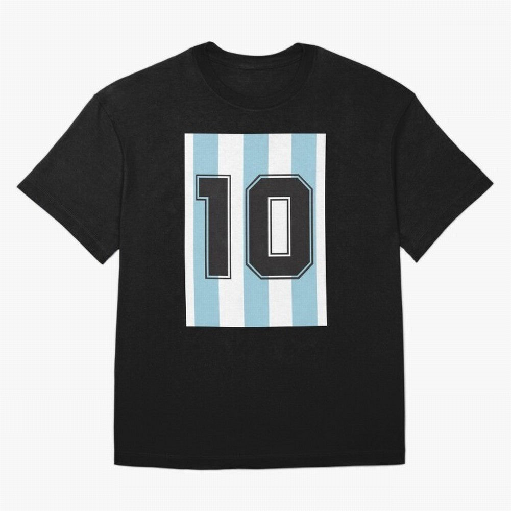 10 Argentina Essential T-Shirt Fuel the Hype around Match Day Hype around FIFA World Cup 2026 Group Stage, Messi and Cristiano Ronaldo, France, Football Festival Excitement, Trophy Ambitions, Country Rivalries and Star Player Buzz; Created for