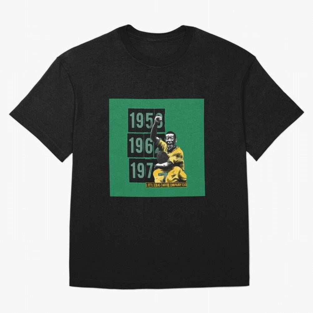 Football King Pele 3 Classic T-Shirt Back the Journey through FIFA World Cup 2026 Group Stage Spirit, Made for Brazil, Cristiano Ronaldo, Sports Nostalgia, International Competition, Famous Players and Unforgettable Victories; Perfect for People