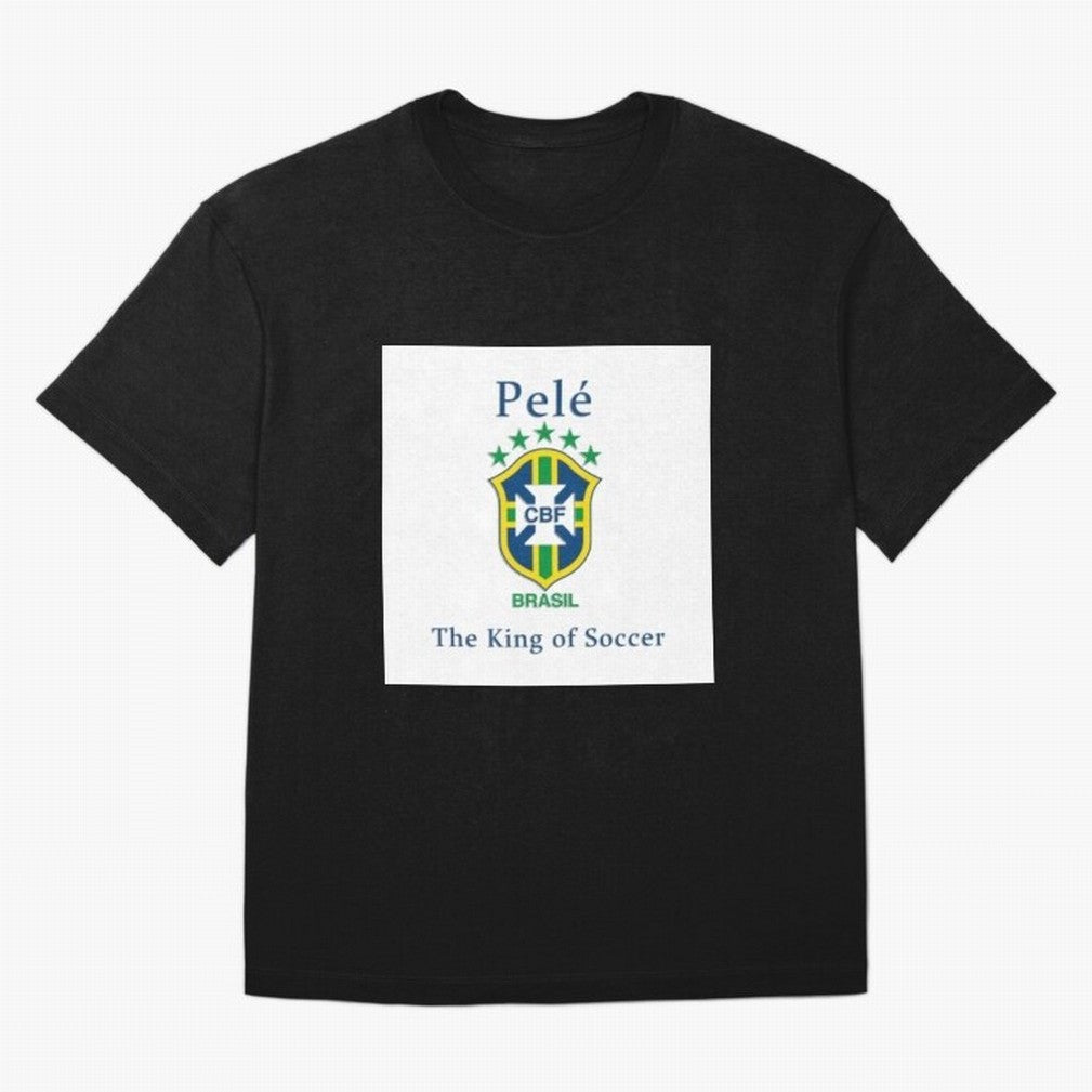 Football King Pele 1 Classic T-Shirt Represent FIFA World Cup 2026 Spirit, Built around Brazil, Portugal and Argentina, Messi, CR7 and Mbappe, Tournament Hype, Historic Matchups, Family Viewing Parties and Global Sports Pride; Perfect for Fans,