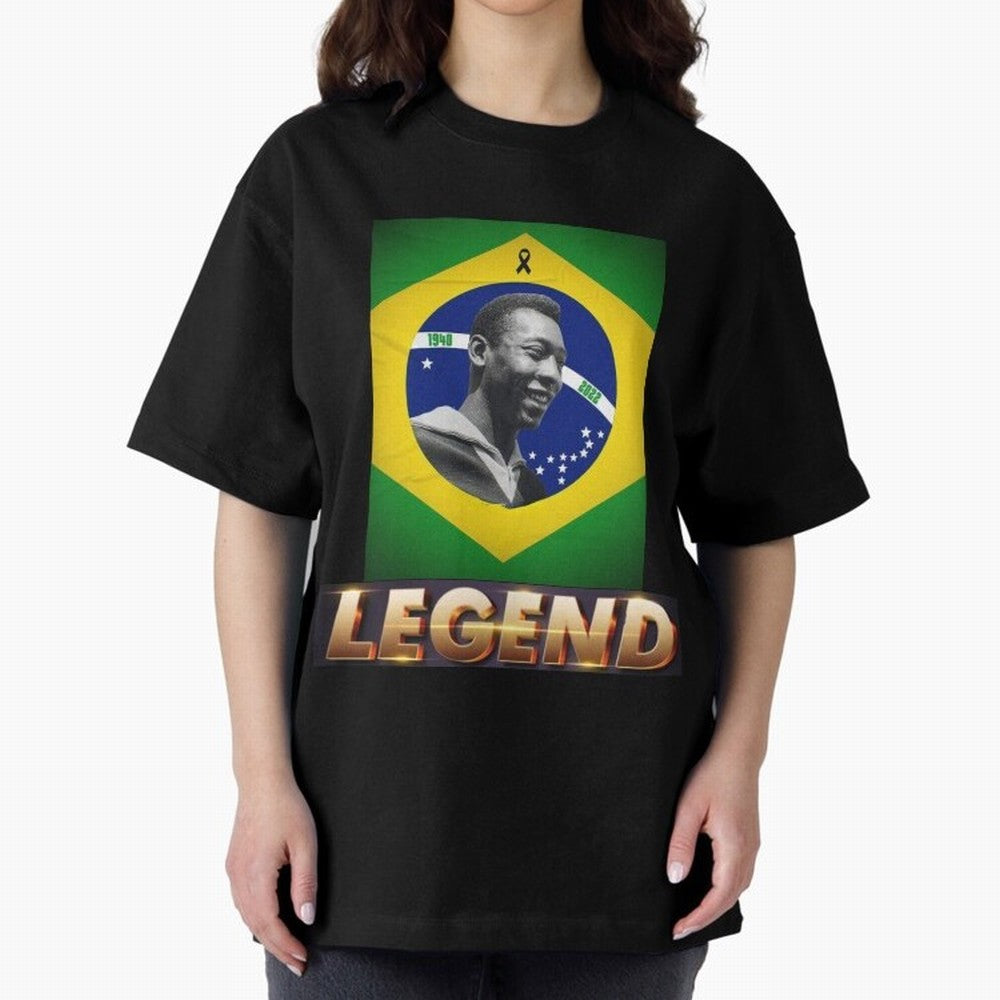 Signed Pele Shirt Classic T-Shirt Support Your Favorite Stars during FIFA World Cup 2026 USA Canada Mexico Built around Neymar, France and Portugal Energy, Global Supporter Spirit, Legendary Goals, National Colors and Tournament Celebration; Built