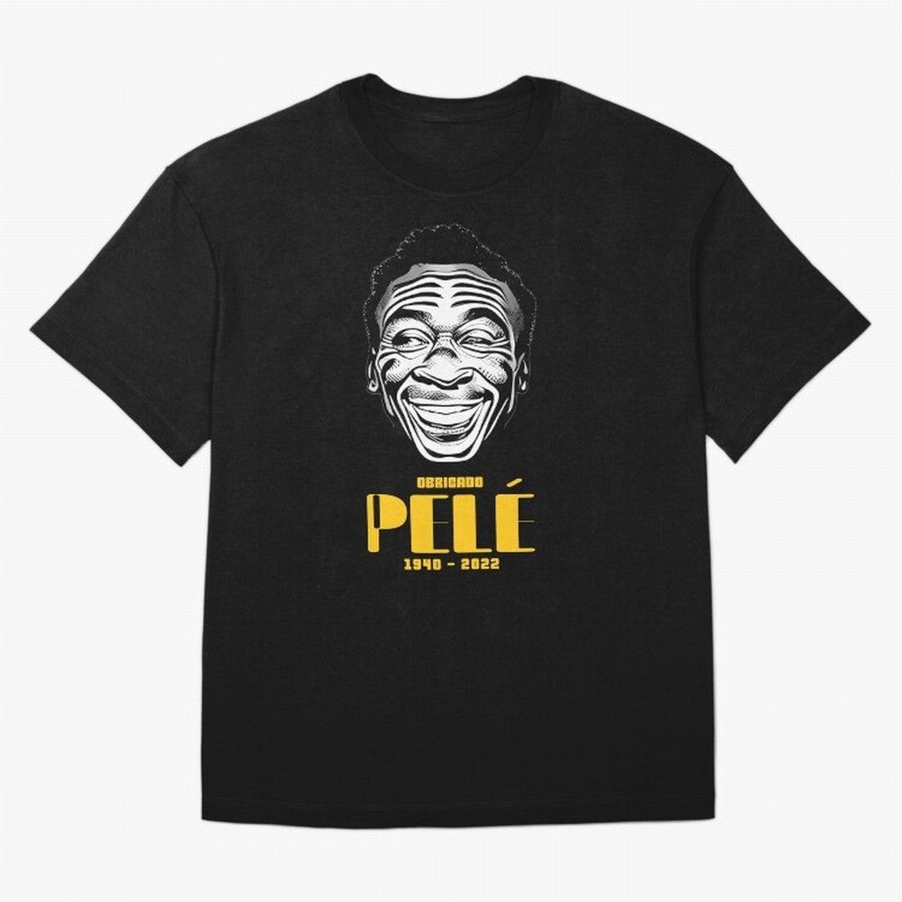 Pel¨¦ O Rei | Obrigado Pel¨¦ Essential T-Shirt Experience the Global Stage of FIFA World Cup 2026 for Fans of Messi and Cristiano Ronaldo and England, Bringing Game Day Rituals, Football Legends, Country Pride and the Road to the Final; Ideal for