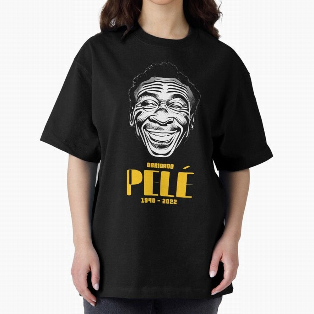 Pel¨¦ O Rei | Obrigado Pel¨¦ Essential T-Shirt Experience the Global Stage of FIFA World Cup 2026 for Fans of Messi and Cristiano Ronaldo and England, Bringing Game Day Rituals, Football Legends, Country Pride and the Road to the Final; Ideal for