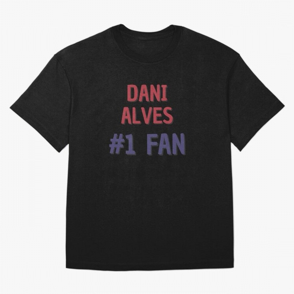 Dani Alves - #1 Fan Essential T-Shirt Mark FIFA World Cup 2026 Group Stage Filled with CR7, England Energy, Game Day Rituals, Football Legends, Country Pride and the Road to the Final; Perfect for Supporters Who Want Bold Football Energy, Global