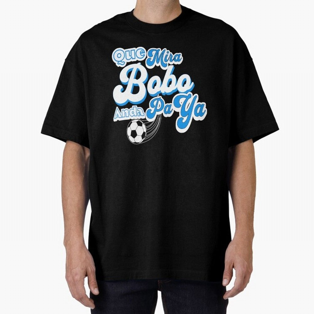 Que Mira Bobo Classic T-Shirt Celebrate Fan Favorites in Global Football Passion for FIFA World Cup 2026 Group Stage, Inspired by Haaland and Mbappe, Portugal, Spain and Germany, Goal Celebration Energy, Supporter Heritage, Football Icons and