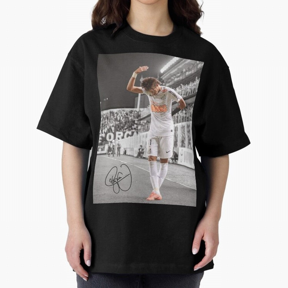 Neymar Premium T-Shirt Celebrate the Next Chapter of FIFA World Cup 2026 Group Stage for Fans of Messi, CR7 and Mbappe and England, France and Netherlands, Bringing Vintage Soccer Flavor, Modern Football Stars, National Flags and Final Night