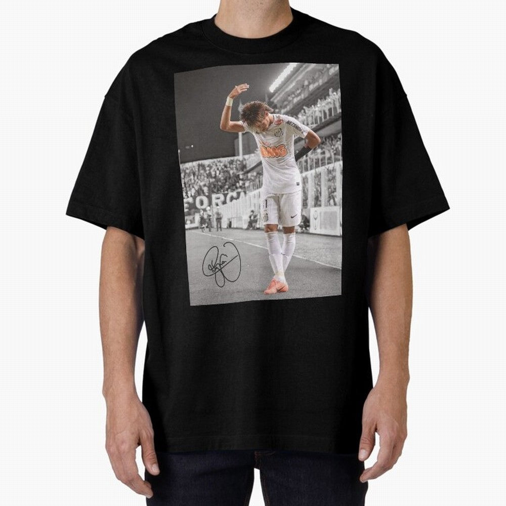 Neymar Premium T-Shirt Celebrate the Next Chapter of FIFA World Cup 2026 Group Stage for Fans of Messi, CR7 and Mbappe and England, France and Netherlands, Bringing Vintage Soccer Flavor, Modern Football Stars, National Flags and Final Night