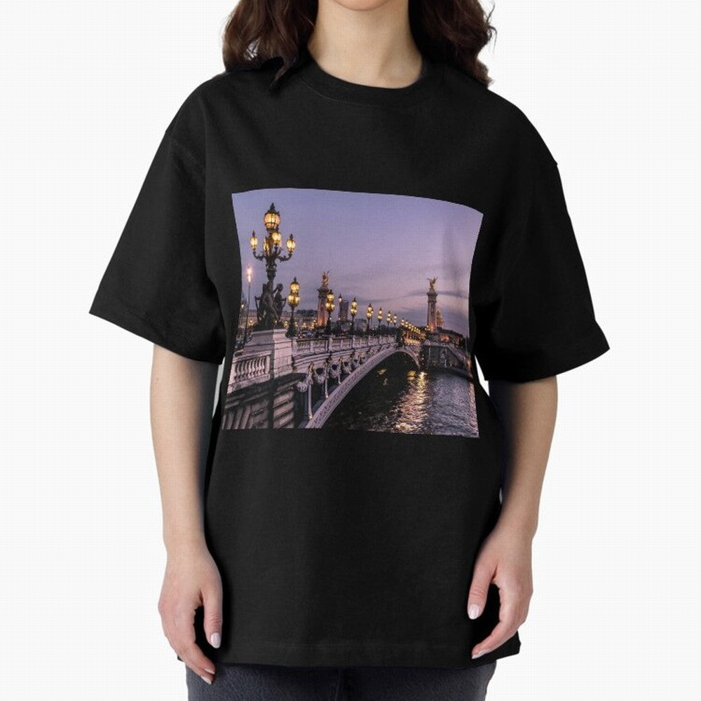 Paris view bridge Premium T-Shirt Make Every Kick Count in the FIFA World Cup 2026 Group Stage Journey through Messi and Cristiano Ronaldo Highlights, Portugal, Spain and Germany Pride, Football Passion, Legendary Performances, Festival Vibes and