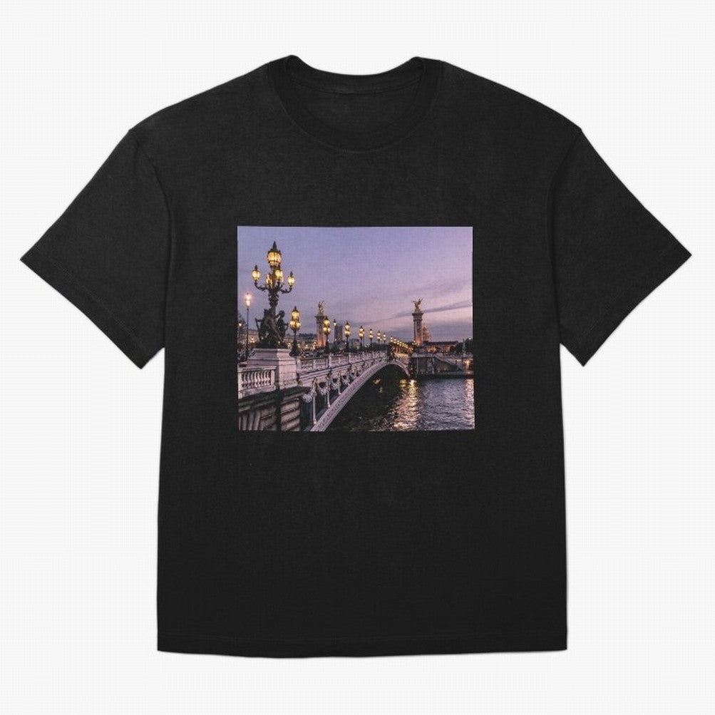 Paris view bridge Premium T-Shirt Make Every Kick Count in the FIFA World Cup 2026 Group Stage Journey through Messi and Cristiano Ronaldo Highlights, Portugal, Spain and Germany Pride, Football Passion, Legendary Performances, Festival Vibes and